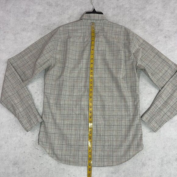 Bonobos Button Down Shirt Mens Medium Slim Fit Plaid Multicolor Long Sleeve - Picture 6 of 10